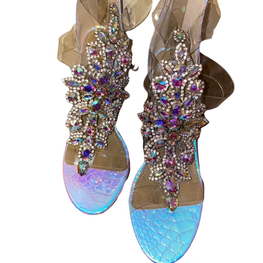 Women’s iridescent heels